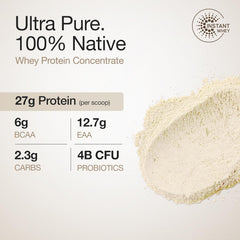 Wellbeing Nutrition Whey Protein Concentrate - 1 kg Unflavoured