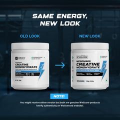 Wellcore (Wellversed) - Micronised Creatine Monohydrate - 250 Gm