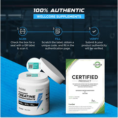 Wellcore (Wellversed) - Micronised Creatine Monohydrate - 250 Gm