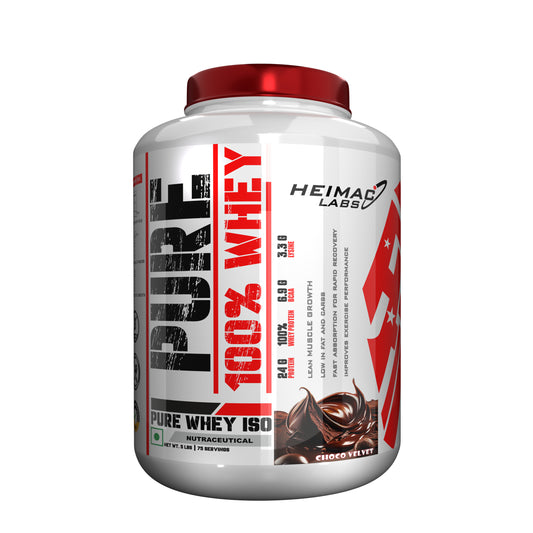 Heimac Labs Pure 100% Whey Protein Powder - 5 Lbs