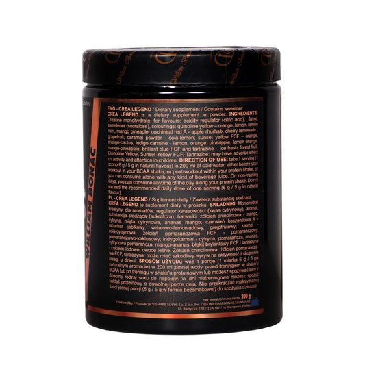 William Bonac Signature Series Legend CREA Creatine Monohydrate , 300 Gms -83 Servings