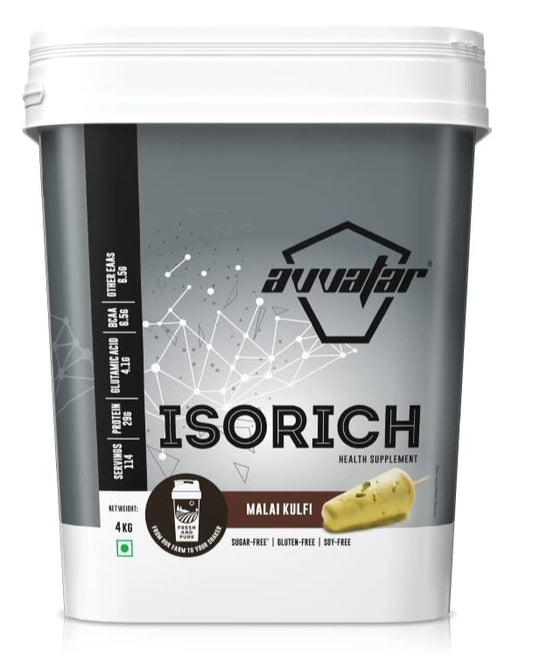 Avvatar Isorich Whey Protein Isolate - 4 kg