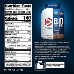 Dymatize Elite 100% Whey Protein - 5 Lbs