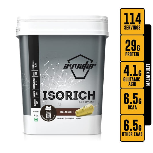 Avvatar Isorich Whey Protein Isolate - 4 kg