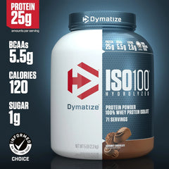 Dymatize ISO 100 Hydrolyzed Protein - 5 Lbs