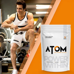 AS-IT-IS Atom Whey Protein with Digestive Enzymes - 4.4 Lbs (2 kg )