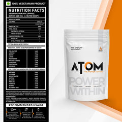 AS-IT-IS Atom Whey Protein with Digestive Enzymes - 1 Kg