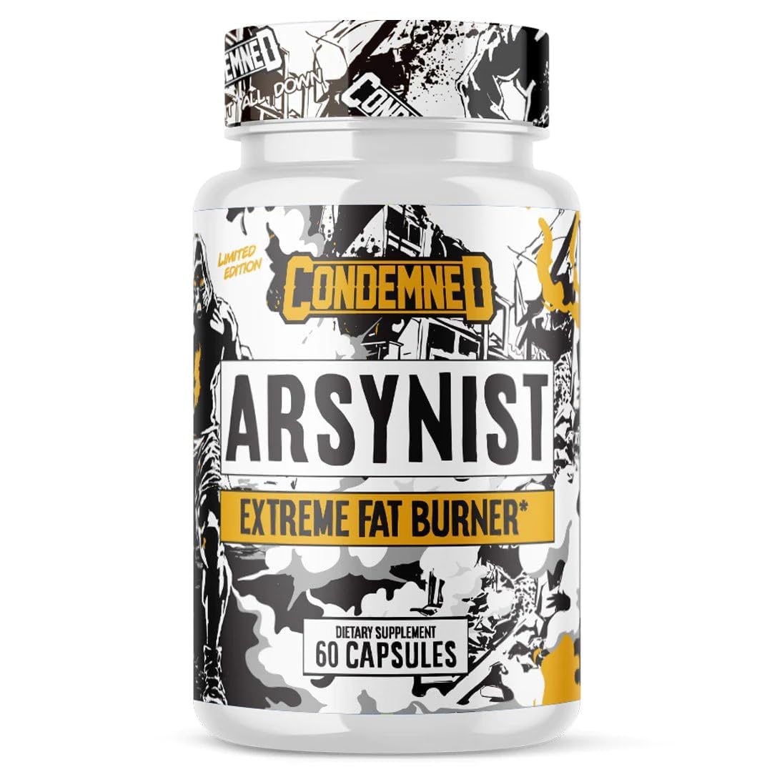 Condemned Labz Arsynist Extreme Fat Burner - 60 Capsules