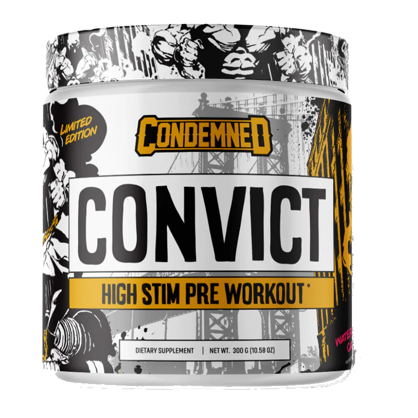 Condemned Labz Convict High Stim Pre Workout -50 Servings