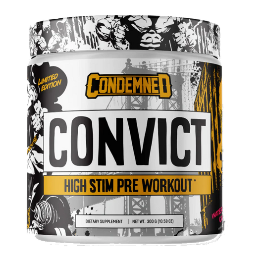 Condemned Labz Convict High Stim Pre Workout -50 Servings