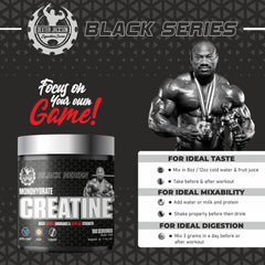 Dexter Jackson Black Series Creatine Monohydrate 300g -100 Servings