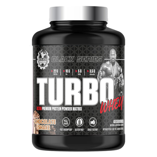 Dexter Jackson Black Series Turbo Whey Protein - 5 Lbs