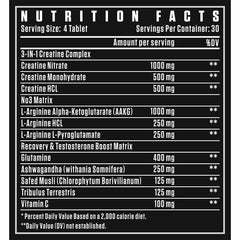 Dexter Jackson Muscle Gain Support – 120 Tablets