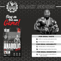 Dexter Jackson Black Series Anabolic Mass Gainer - 16 Lbs