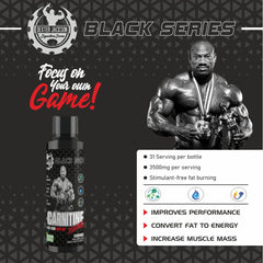 Dexter Jackson Black Series Carnitine Liquid 3500mg - 31 Servings