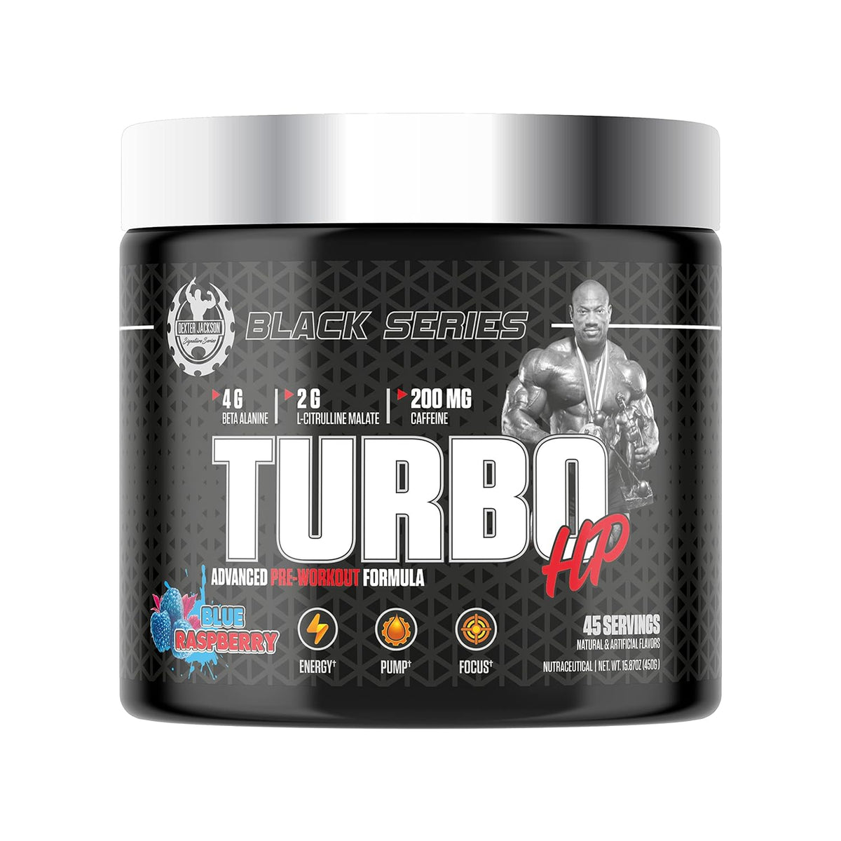 Dexter Jackson Black Series Turbo HP Pre-Workout - 45 Servings