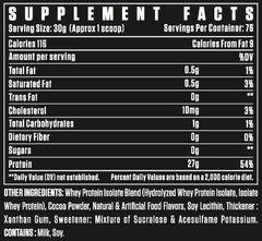 Dexter Jackson Black Series Isolate Protein - 5 Lbs
