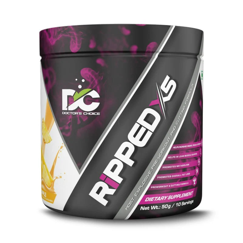 Doctor's Choice RIPPED-X5 Professional Pre-Workout Formula -30 Servings