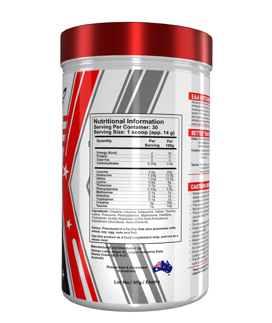 Heimac Labs EAA Essential Amino Acids Powerful Intra Workout -30 Servings