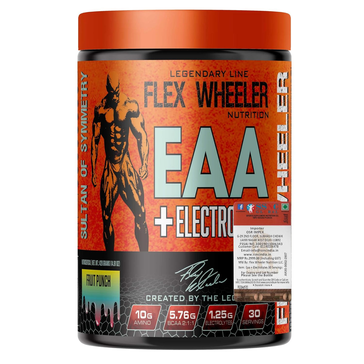 Flex Wheeler Nutrition Legendary EAA With Electrolytes - 30 Servings