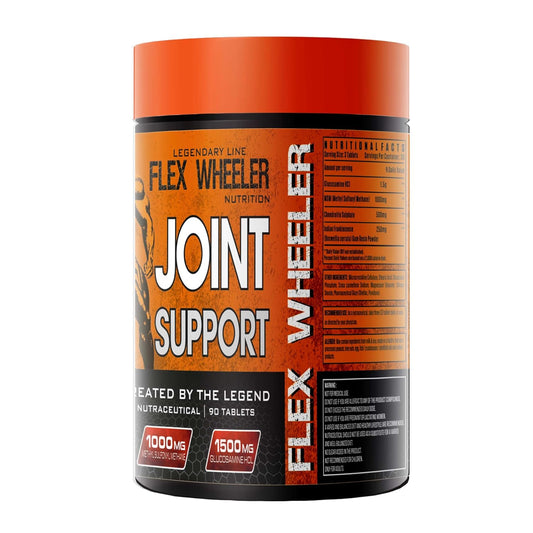 Flex Wheeler Nutrition Legendary Joint Support - 90 Tablets - Comprehensive Formula for Joint Health & Mobility