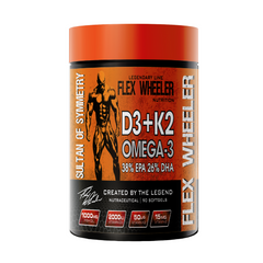 Flex Wheeler Nutrition Legendary Omega 3 D3+K2 - 90 Softgels