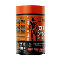 Flex Wheeler Nutrition Legendary Omega 3 D3+K2 - 90 Softgels