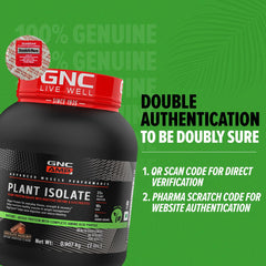 GNC AMP Plant Isolate Protein - 2 Lbs