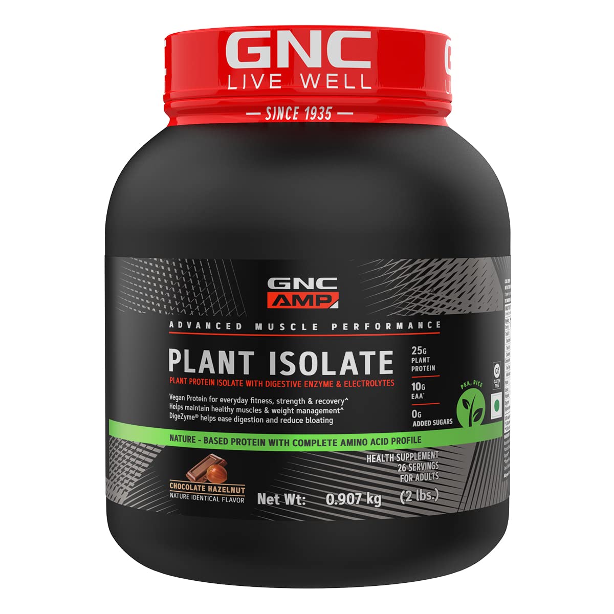 GNC AMP Plant Isolate Protein - 2 Lbs
