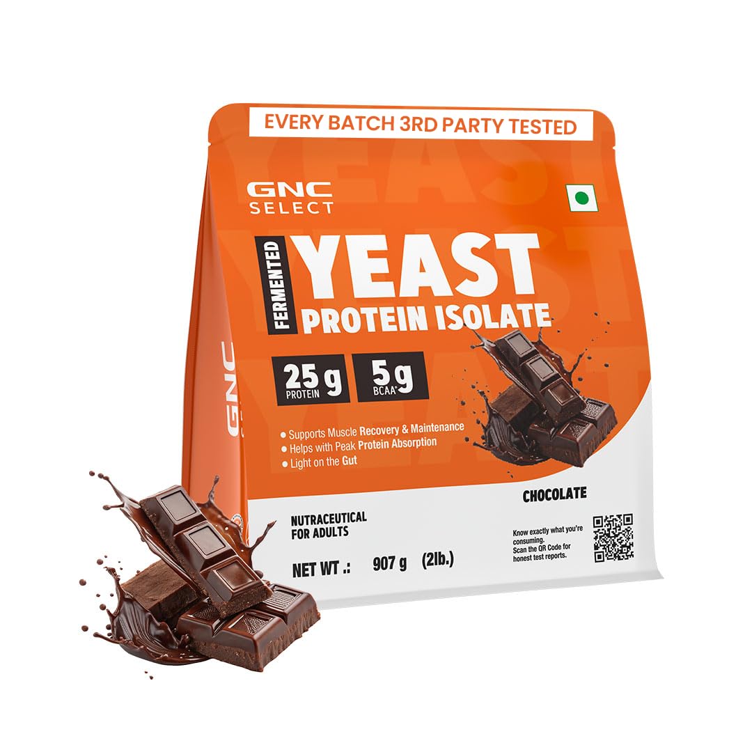 GNC Fermented Yeast Protein Isolate | 25g Protein -2 Lbs