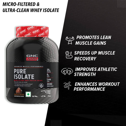 GNC AMP Pure Isolate - 4 Lbs