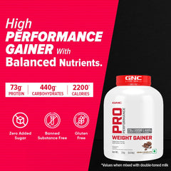 GNC Pro Performance Weight Gainer -3 kg (6.6 Lbs )
