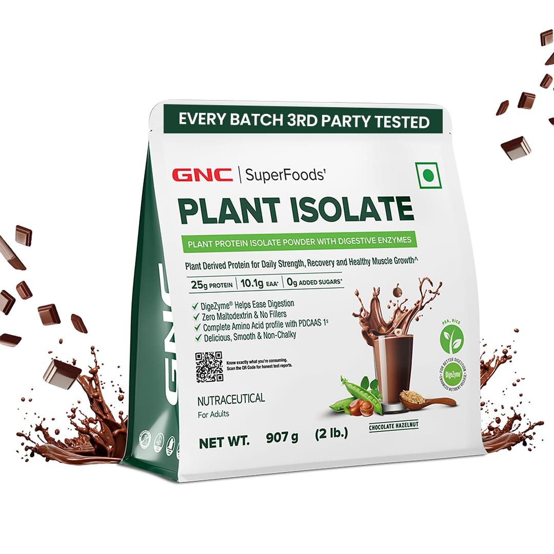 GNC Superfood Plant Isolate Protein Powder -2 Lbs