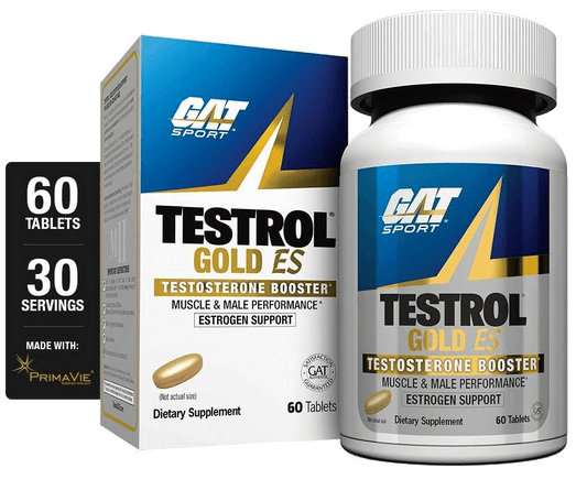 GAT Testrol Gold ES Testosterone Boosters - 60 Tablets