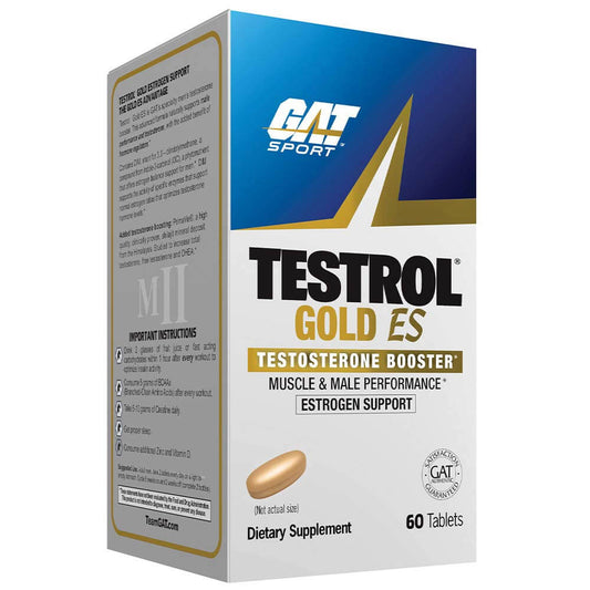 GAT Testrol Gold ES Testosterone Boosters - 60 Tablets