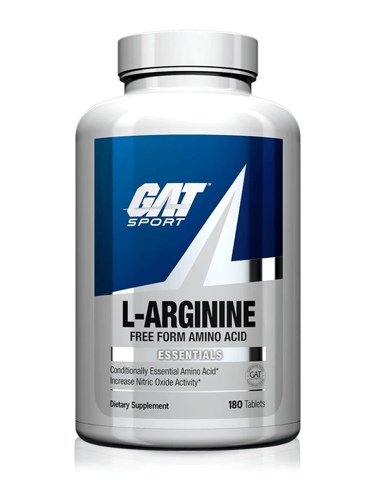 GAT L-Arginine Free Form Amino Acid - 180 Tablets