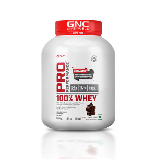 GNC Pro Performance 100% Whey Protein - 4 Lbs (1.81Kg)