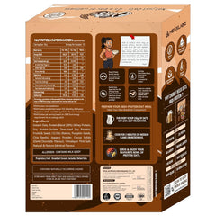 HelixLabz High Protein Oats 750 Gm - Dark Chocolate