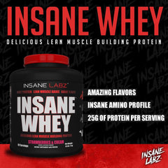 Insane Labz INSANE Whey Protein - 4.8 Lbs