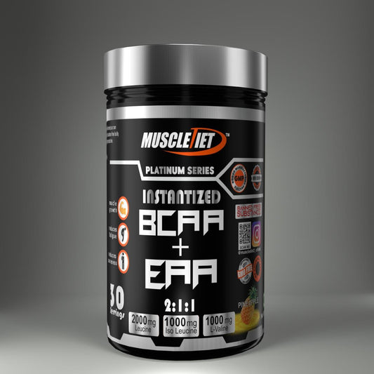 Muscle Diet BCAA Plus EAA (Essential Amino Acids ) Intra Workout - 30 Servings ( Free Temperature Bottle )