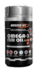 Muscle Diet Platinum Triple Strength Omega -3 Fish Oil - 90 Softgel (with Higher Strength EPA & DHA )