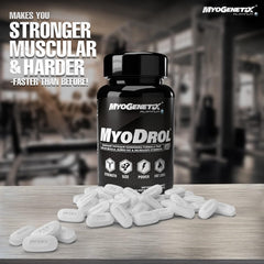 Myogenetix Myodrol-HSP Platinum -The One & Only Original Muscle Creator -30 Caplets