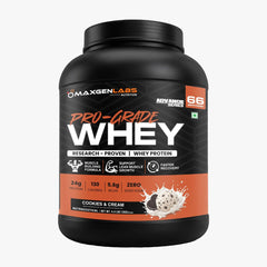 Maxgenlabs Pro-Grade Whey Protein 2kg (4.4Lbs)