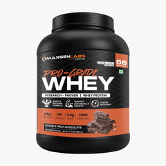 Maxgenlabs Pro-Grade Whey Protein 2kg (4.4Lbs)