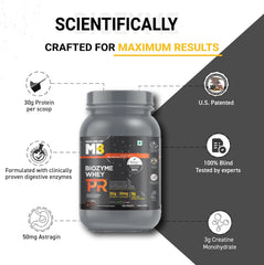 MuscleBlaze Biozyme Performance Whey Protein PR - 2.2 Lbs