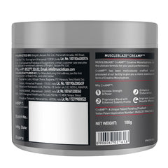 MuscleBlaze Creatine Monohydrate CreAMP, 100 Gm - 32 Servings