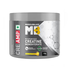 MuscleBlaze Creatine Monohydrate CreAMP, 100 Gm - 32 Servings