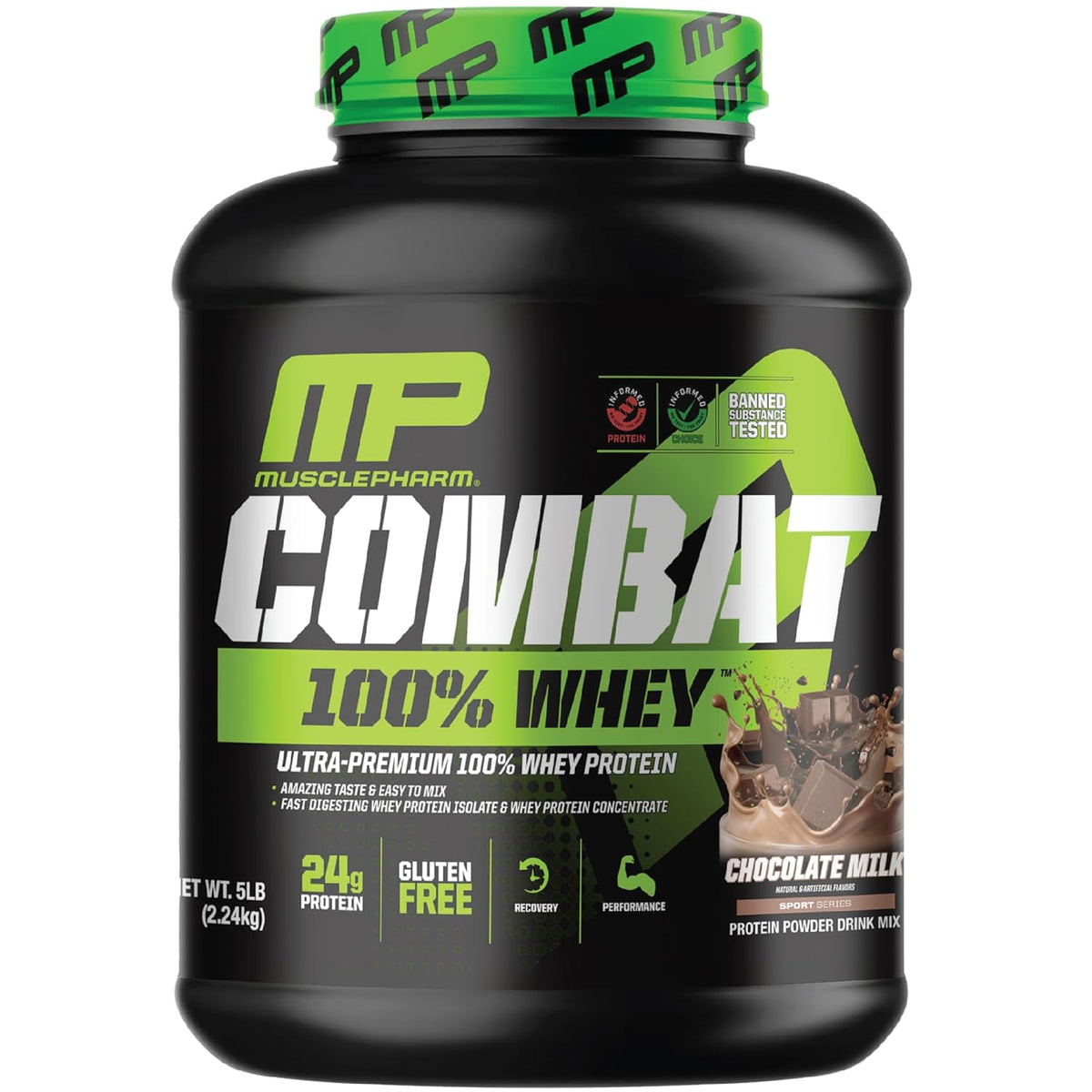 MusclePharm Combat 100% Whey Protein - 5 Lbs