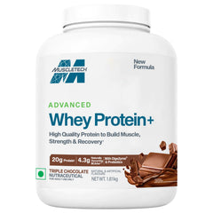 MuscleTech Advanced Whey Protein+ 4 Lbs (1.81 Kg)