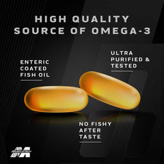 Muscletech Platinum Omega Fish OIl  - 100 Softgels